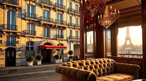 Top 5 hôtels recommandés à Paris pour vos vacances